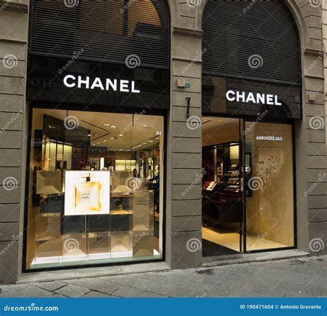 florence italy chanel store.